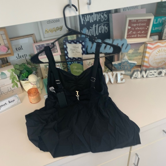 5 for $25- NWT Aqua Eve Tank Top/ or Swimsuit Top size Large - Picture 2 of 12